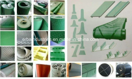 Various Types of Light Duty Conveyor Belt Special Pattern Rubber Belt