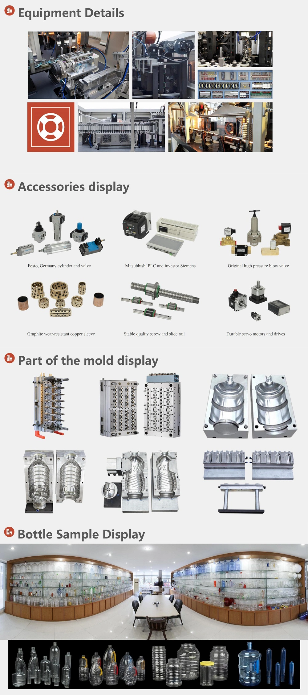 Small Size Efficiency Hand Feeding Blow Molding Machine Pet Blowing Machine