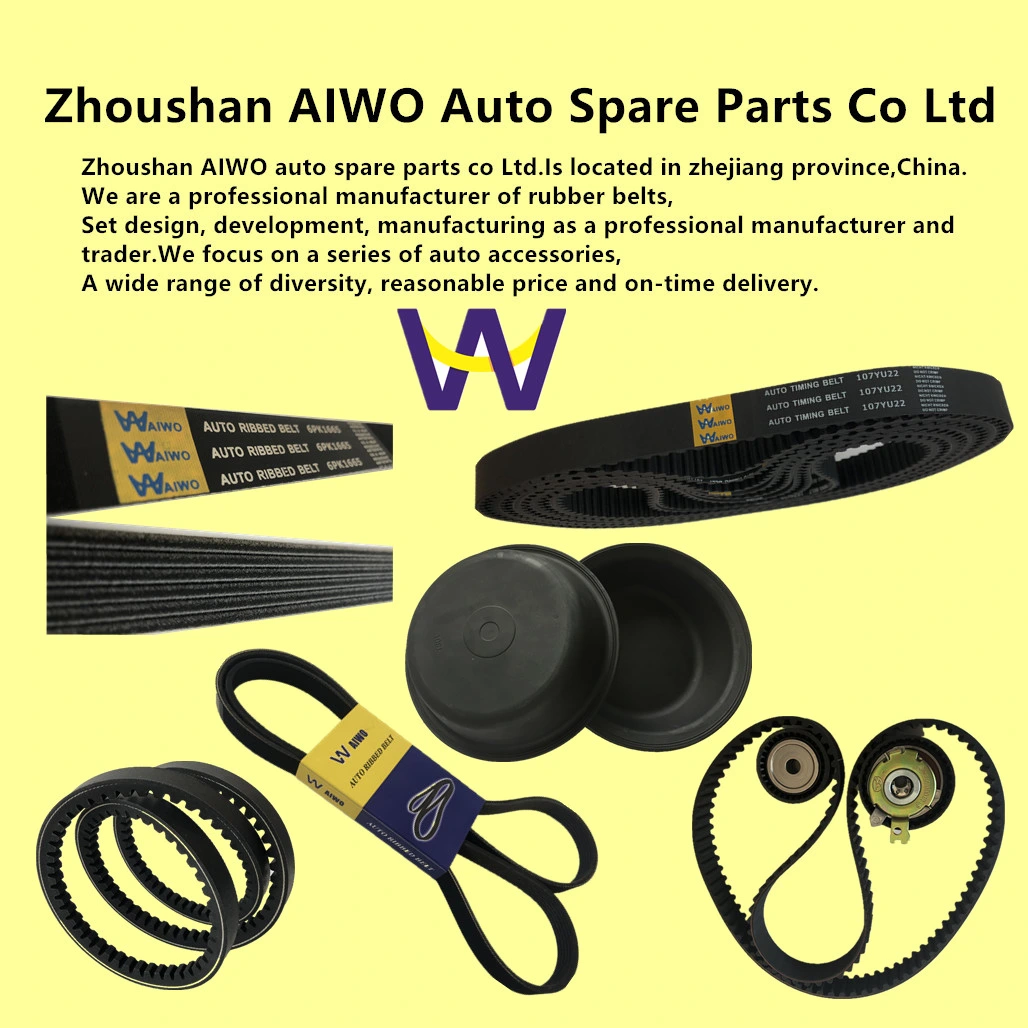 Aiwo Auto V Belt 13X1075li for Toyota, Volvo, Ford 99322-01050 Fan Belt Auto Spare Parts Drive Belt