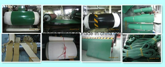 Green Light Duty Rubber Conveyor Belt