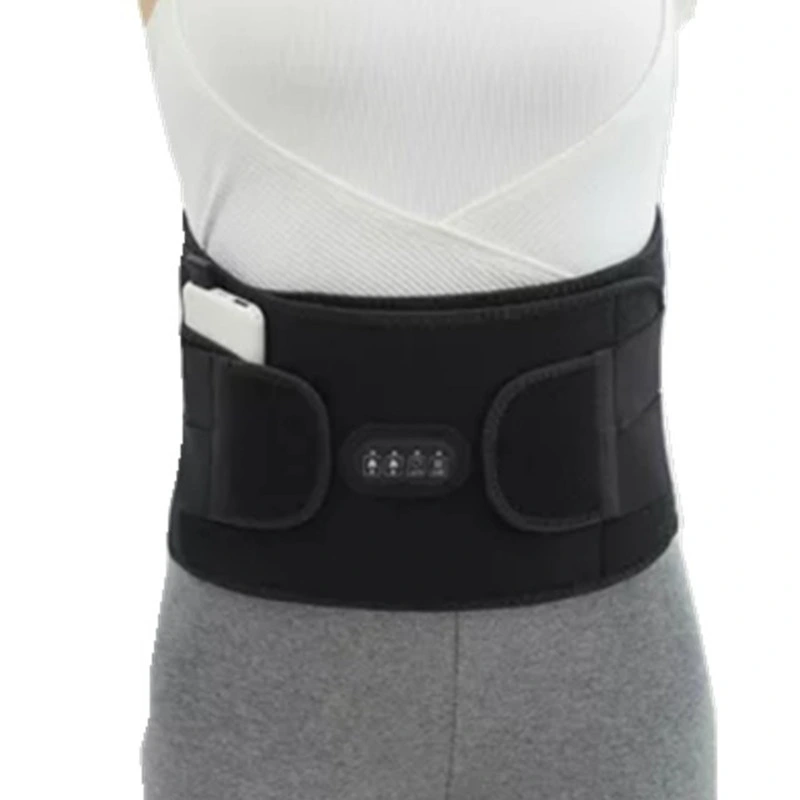 Lower Back Massaging Belt Belly Pain Belt Heating Waist Belt